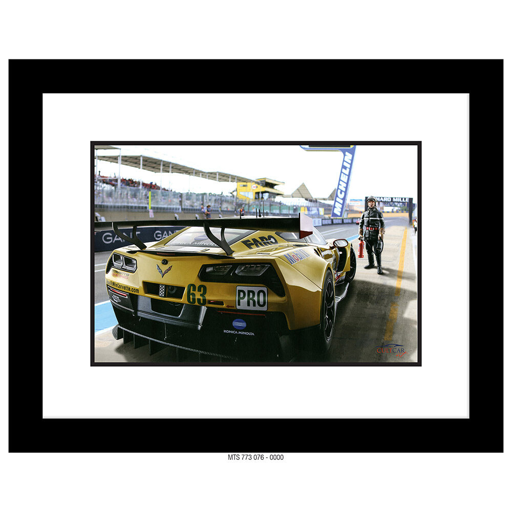 A3 CCA ART PRINT [76] – CORVETTE