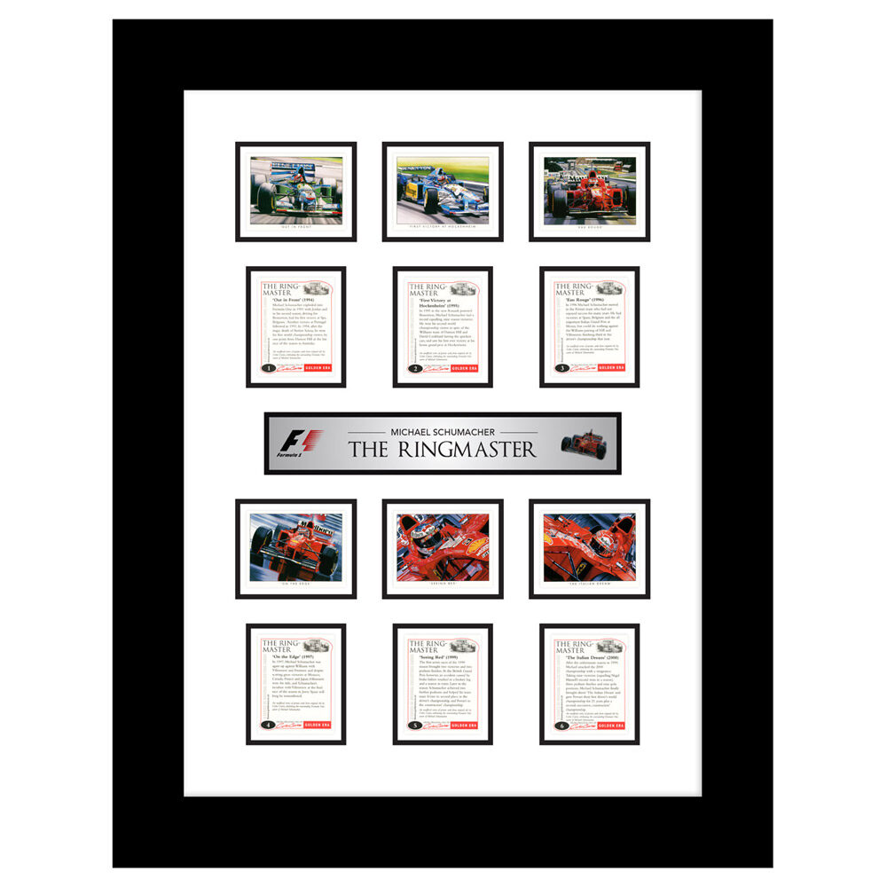 MICHAEL SCHUMACHER - THE RINGMASTER  [TRADE CARD COMPILATION]