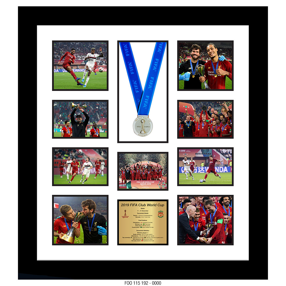 LIVERPOOL - 2019 FIFA WORLD CLUB OF THE YEAR [MEDAL & PHOTO COMPILATION]