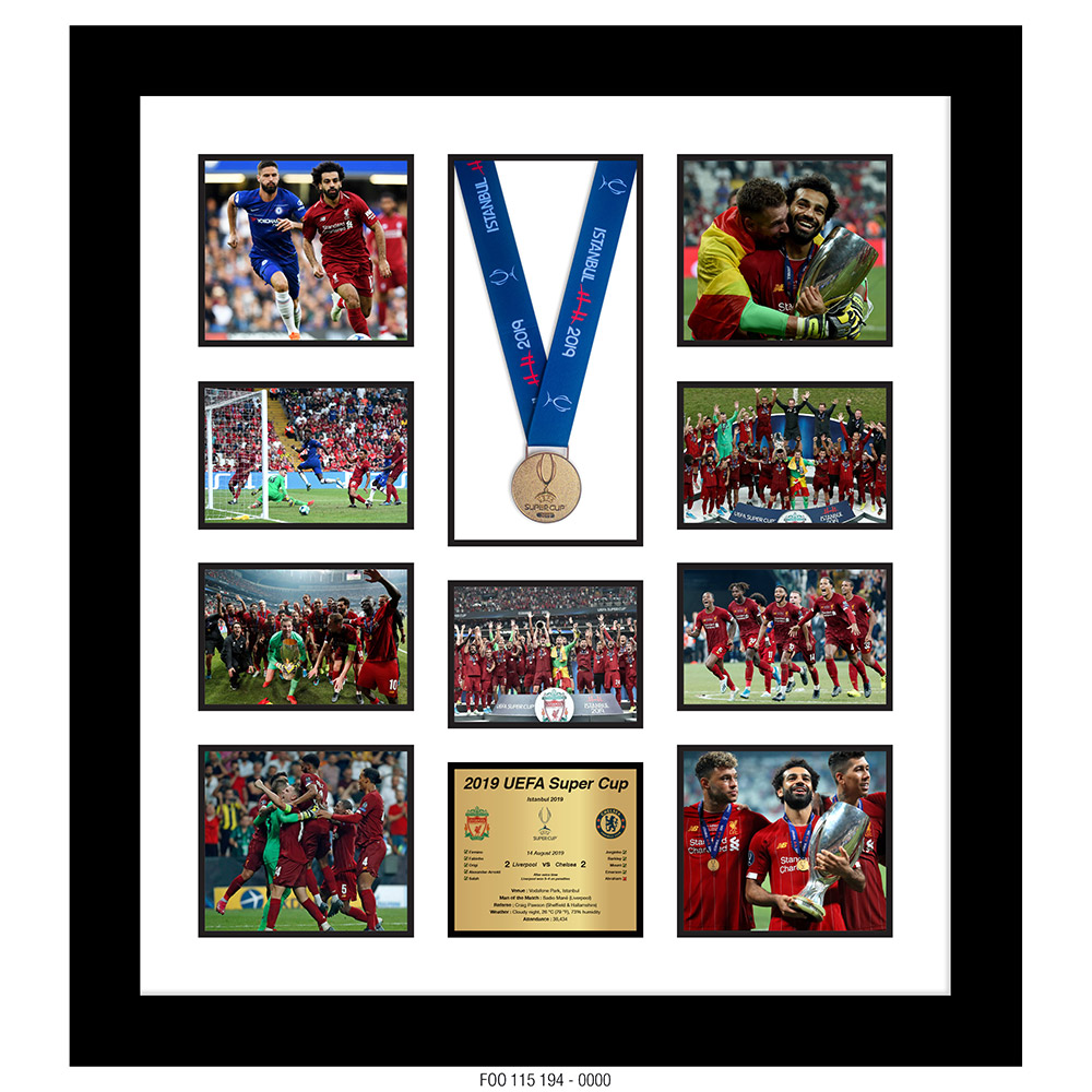 LIVERPOOL - 2019 UEFA SUPER CUP WINNERS [MEDAL & PHOTO COMPILATION]