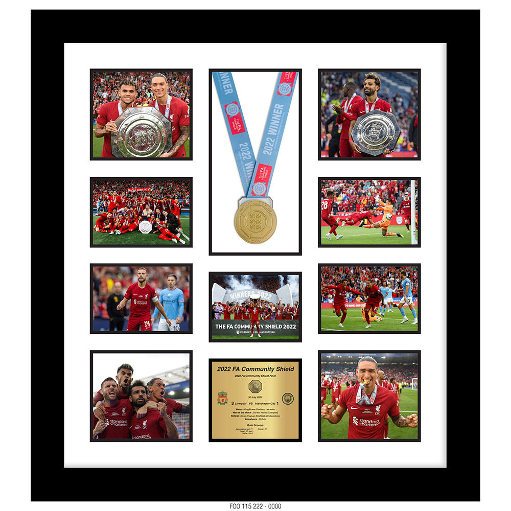 LIVERPOOL - 2022 COMMUNITY SHEILD WINNERS [MEDAL & PHOTO COMPILATION]