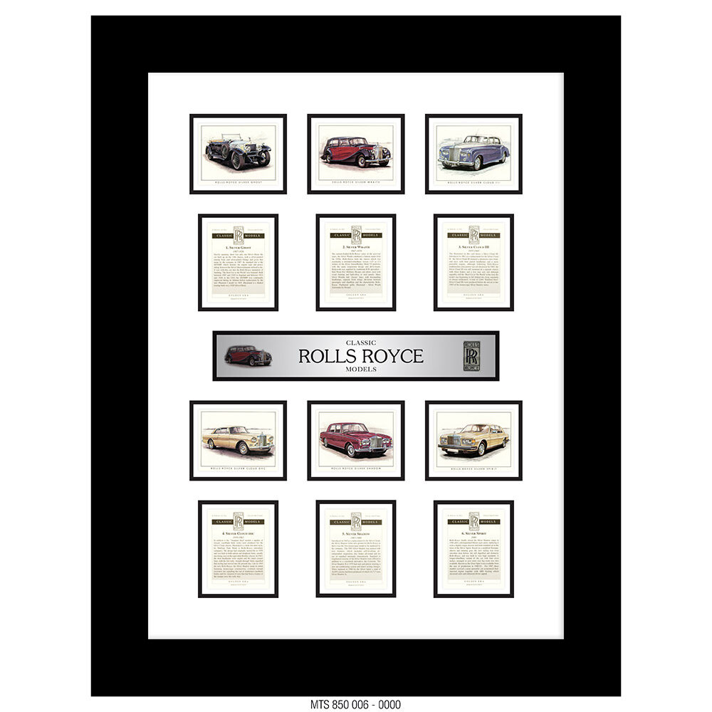 ROLLS ROYCE – CLASSIC ROLLS ROYCE MODELS [TRADE CARD COMPILATION]