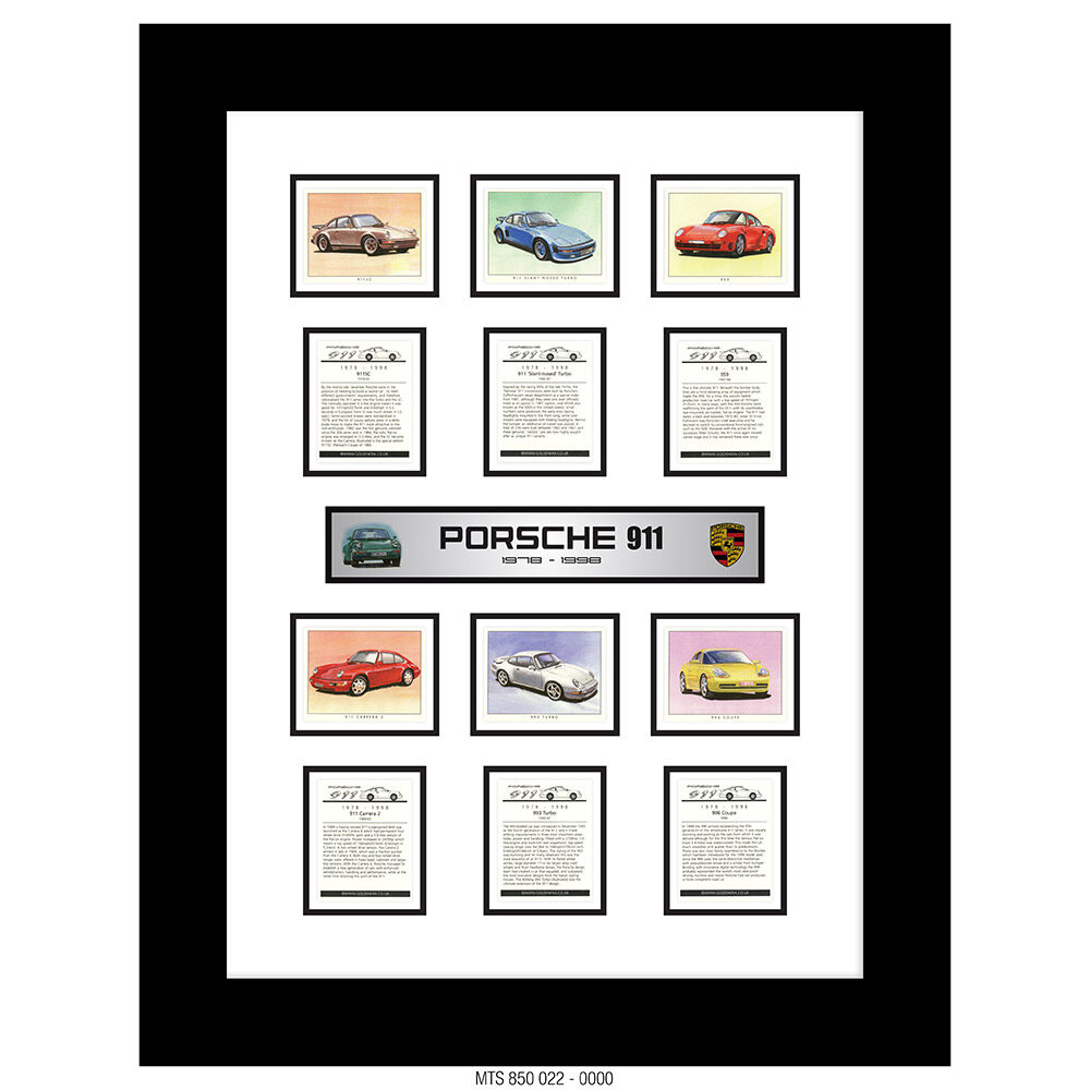 PORSCHE 911 - 1978 to 1998  [TRADE CARD COMPILATION]