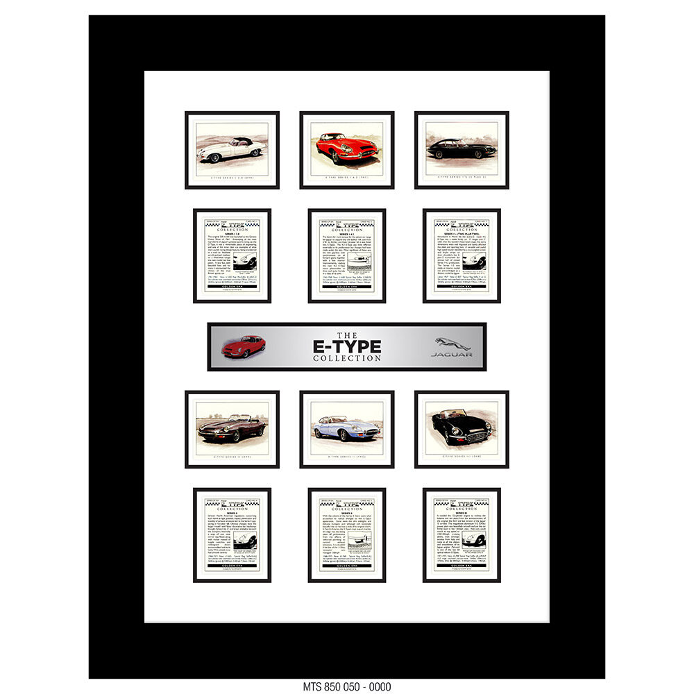 JAGUAR – THE E TYPE COLLECTION [TRADE CARD COMPILATION]