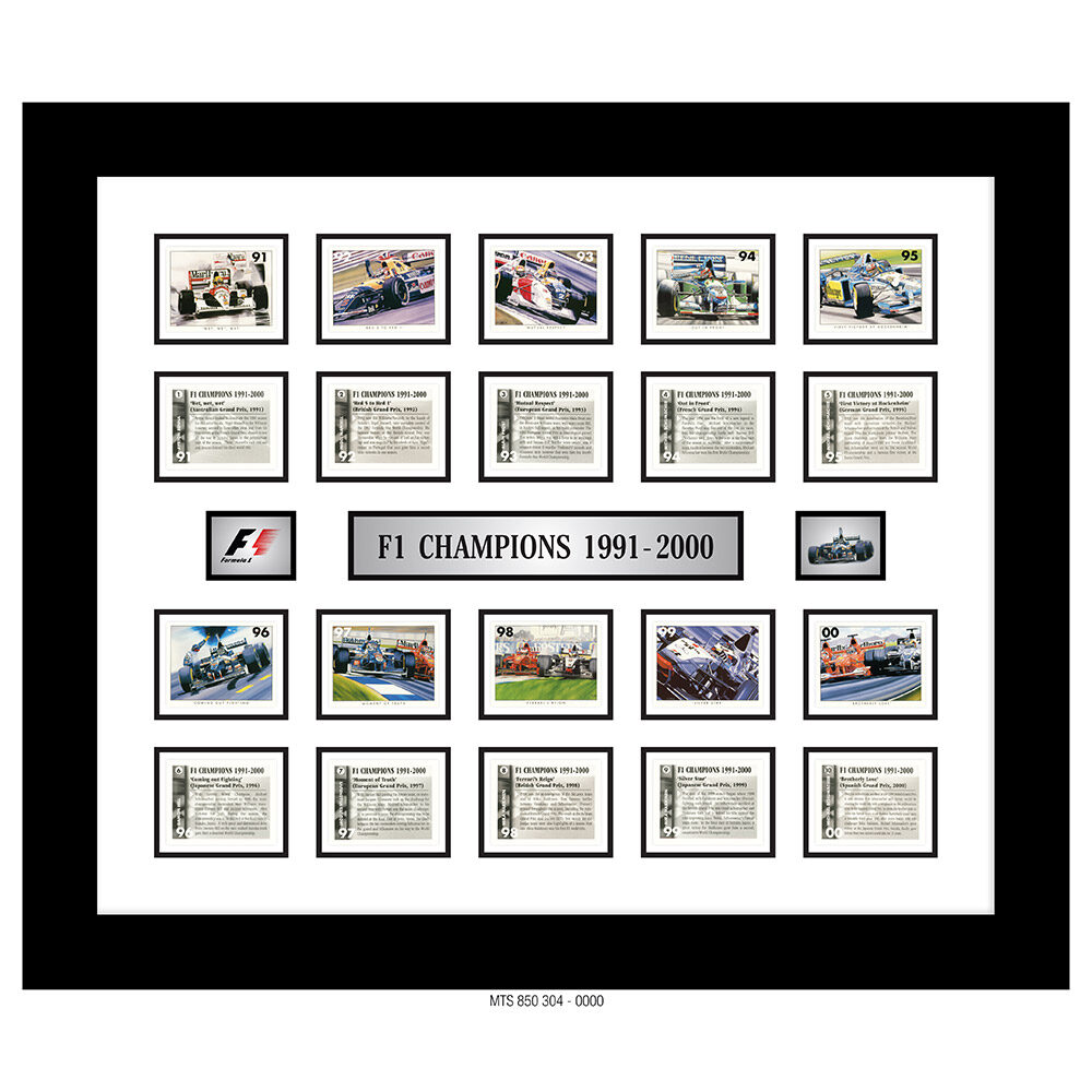 FORMULA 1 - CHAMPIONS : 1991 to 2000  [TRADE CARD COMPILATION]