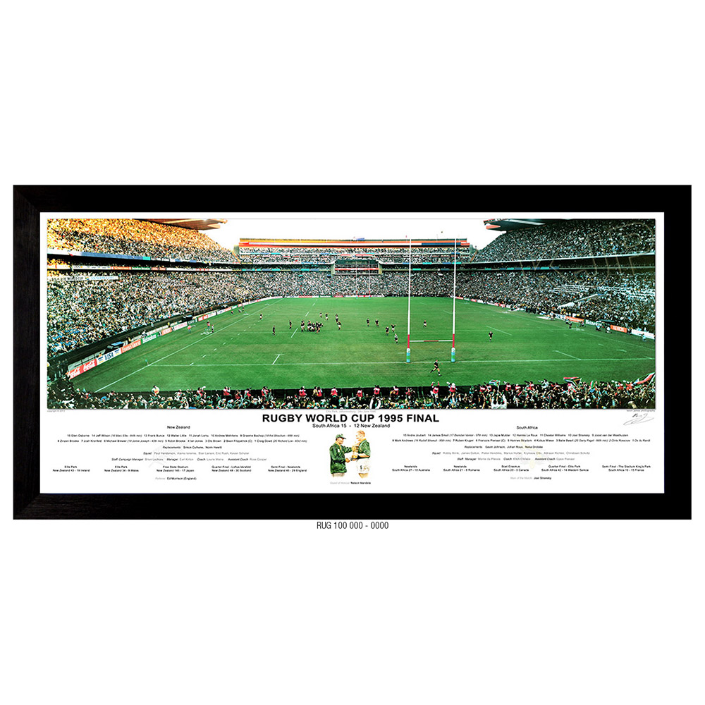RUGBY WORLD CUP 1995 CHAMPIONS [JOEL STRANSKY DROP GOAL]