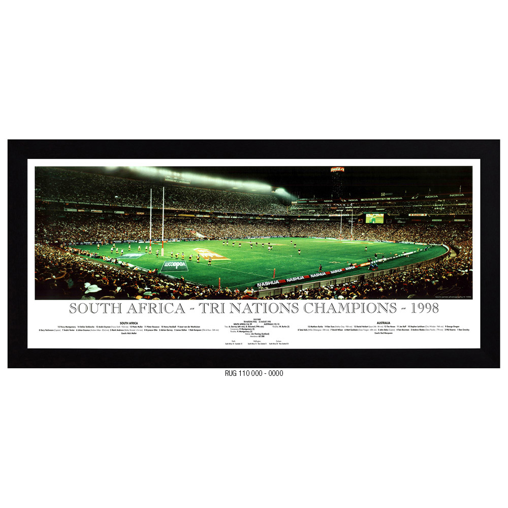 RUGBY - TRI NATIONS - SPRINGBOKS - 1998 CHAMPIONS
