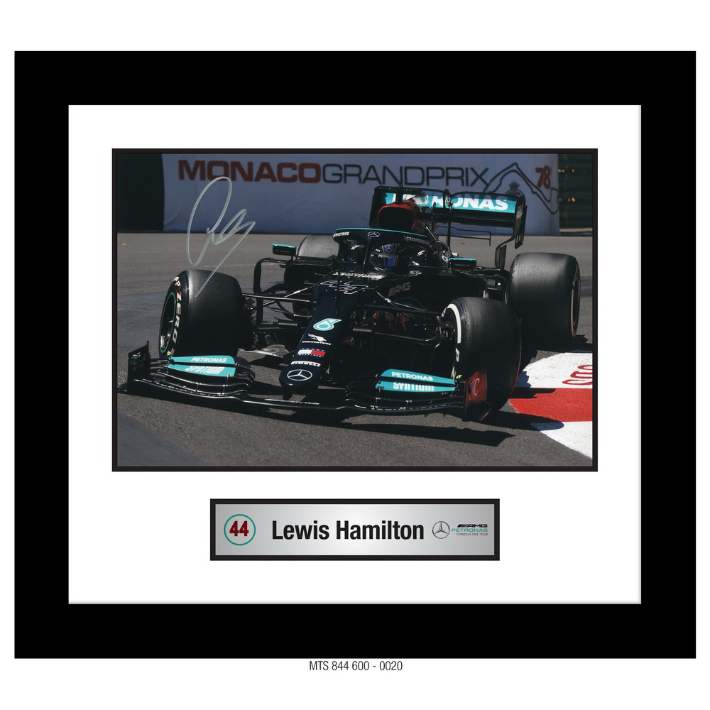 LEWIS HAMILTON – AUTOGRAPHED PHOTO [FRAMED] 0020