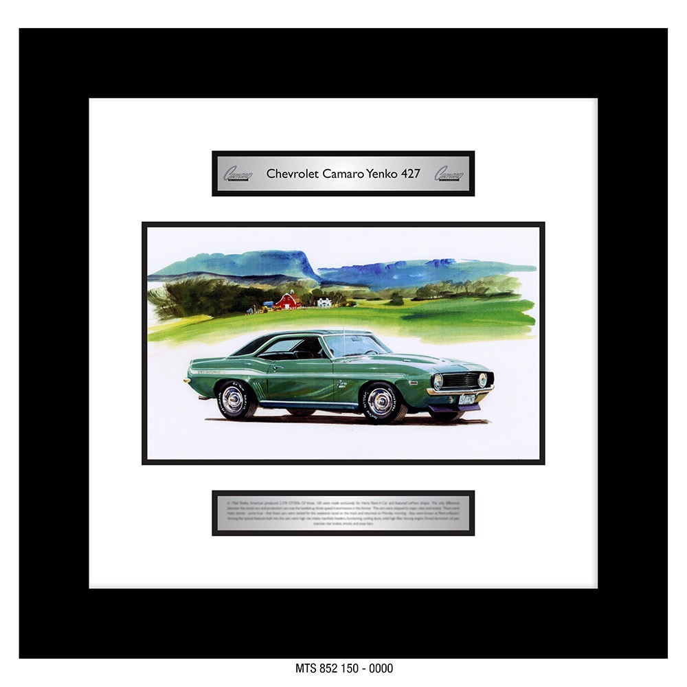 CHEVROLET - CAMARO YENKO 427  [GOER A3 ART PRINT]
