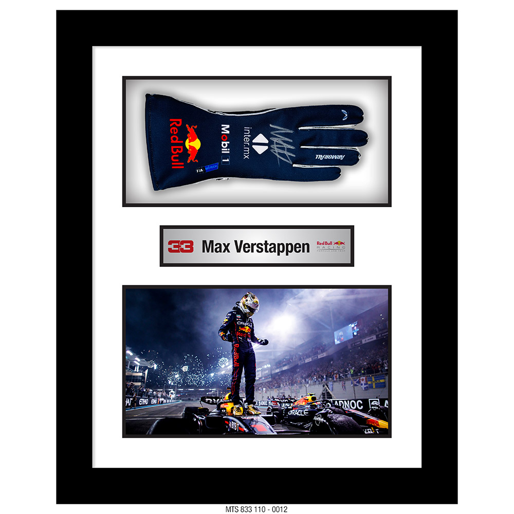 MAX VERSTAPPEN - AUTOGRAPHED REPLICA F1 GLOVE [0012]