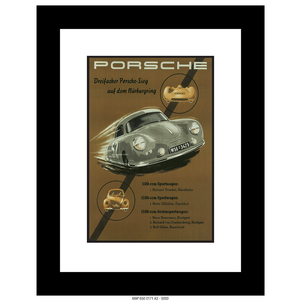 A3 VINTAGE PORSCHE ART PRINT [0171] – PORSCHE