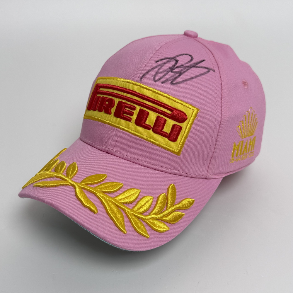OSCAR PIASTRI - AUTOGRAPHED PODIUM PEAK CAP [MIAMI 2025] 0003